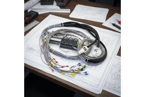 STAR Custom Industrial Aviation Power Strip Wire Harness 110V 240V 380V 600V Custom Industrial Aviation Power Strip Wire Harness