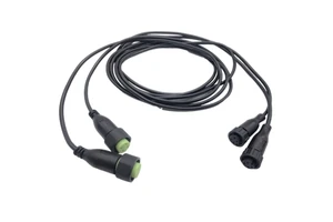 M16 M19-4pins green color IP67 Waterproof Connector Male to Female Extension Cable for Solar Inverter Energy Storage Battery