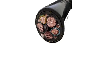 3Cores Flexible Drag Chain Control Cable 600V 1000V Copper PUR Sheath Servo Cable Miaotai Cable SMT-PUR 3*70+2*35+5*4