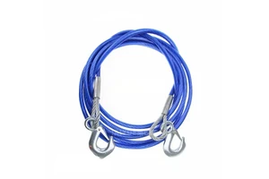 Factory Direct Emergency Supplies Wholesale 5 Meters 7 Tons of Steel Wire Trailer Rope/traction Rope Truck Trailer Rope