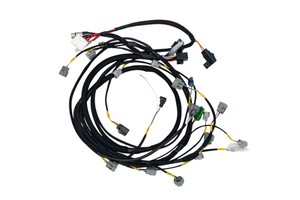 Factory OEM Custom Racing Auto Engine Wiring Harness Standalone ECU System Nylon Braided Automotive Cable Assembly