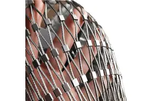 Market Hot Selling Reinforcement Protection Chain Link Fence Twisted Rope Stainless Steel Wire Rope Mesh Net