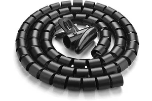 Durable 16mm PE Material Spiral Wrapping Band Factory Cable Wire Management From Wiring Accessories