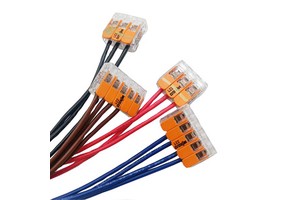 China Factory Automotive Wire Universal Quick Push-In Wire Connector Spring Compact Lever Wire and Cable