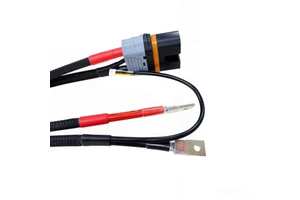 QS12-F High Temperature Male Female Connector Wiring Harness for High Battery Current Charging Connector Wiring