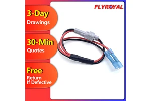 Custom Auto Wire Harness PVC Insulated Vehicle Wiring Assembly Multiple Connectors for Cars Electronic Automotive Applications
