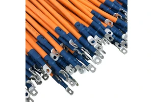New Energy Storage Battery Connection Cable 35mm² High-Voltage Shielded Copper Lug Ev Car Wiring Harness