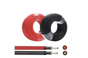 PV1-F Industrial Overhead Construction Solar Photovoltaic DC Cable 1x4mm & 1x6mm Tinned Copper XLPO High Voltage