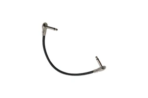 Gold-Plated & Nickel-Plated Effect Pedal Connection Cable Flat-Plug Guitar Instrument Cable with Foot Pedal Audio & Video Cables