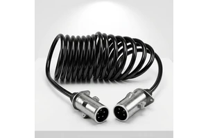 Autone TC314S 24V 7 Pin Truck Parts Semi-Trailer Spiral Wire Assembly Trailer Cable with TPU Jacket for Truck Semi-truck