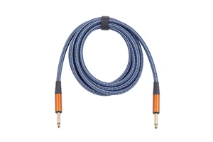 Electric Guitar Cable Electronic Organ Drum Noise-1 Shielding Audio Cable Black Straight Head 3 Meters Universal Cable