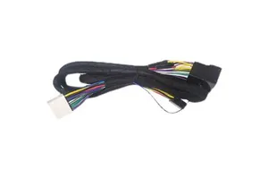 High Voltage Custom Automotive Wiring Harnesses with Modified DSP Amplifier Cable