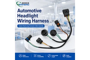 Car Accessories Headlight Tail Light Complete Wiring Harness PVC Insulation Pure Copper Conductor Custom-made Automobile ISO9001