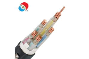 WDZN-YJY Copper Low Smoke Zero Halogen Cable 0.6/1KV-XLPE Insulated PVC Jacket Fire-Resistant High-Rise Emergency Construction