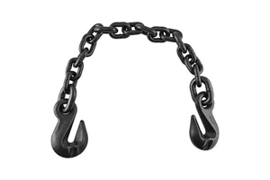 Grade 80 70 Transport Chain With Eye Grab Hooks Black Binder Chain