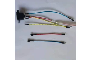 Manufacturer Direct High-Temperature Silicone Braided Oven Wire Power Appliance Connection Wiring Harness Internal Wiring Wire