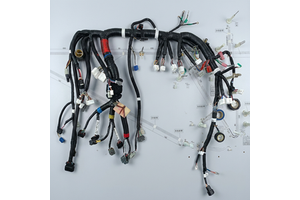 OEM ODM Custom Copper 24V New Wire Harness for Construction Machinery