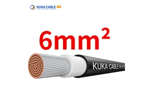 Flame Redarant Thinned Copper for 30A XLPO Insulated Photovoltaic Solar DC Cable for PV Systems and Power Stations