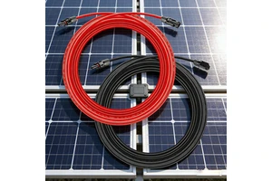 Photovoltaic Solar Cable Panel Extension Cable Solar Dc Cable Tinned Copper Cord UV Protected 4 Sq.mm