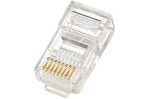 Coorle Cat5e UTP RJ45 Connector Plug 8P8C for Network Cable (Cat5e)