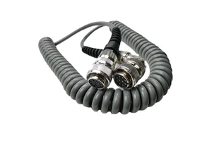 Milling Machine Dual Screen Depth Controller 10 Hole 10 Hole Gray Spiral Cable 117833 for W2000 W1900