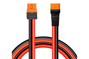 XT60 Male Female Extension Cable Mobile Energy Storage Connection Pure Copper Thickened Supports 50A Power Connection Cable