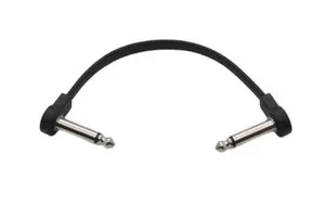 Guitar Effect Pedal Cable Connecting Line 6.35Mm To 6.35Mm Audio Cable 30Cm Right Angle cable Music Instrument Accessories