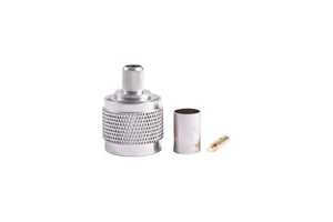 Straight N Male Plug LMR195 LMR240 LMR400 RG58 RG213 RG214 Coaxial Cable Connector N Crimp Type Connector