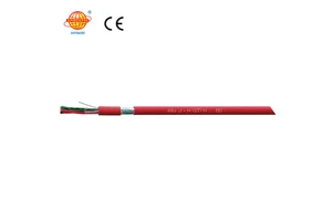 CE Certified JINHUANYU Twin Wire Shielded Halogen-Free Polymer Insulation Flame-Retardant Jacket Security Cable Assemblies