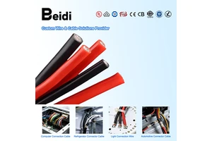 BEIDI Silicone Rubber Cable UL3132 Wire 16/18/20/22 /24 AWG 300V 150C High Temperature Silicone Cable Internal Connection Wire