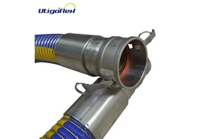 High Strength Composite Hose Reinforced with Synthetic Cord and Helix Steel Wire for Transfer of Chemical Petroleum Fuel and Oil