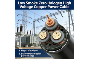 Factory Supply LSZH High Voltage Copper Cable Xlpe Insulated Power Cables Low Smoke Halogen Free