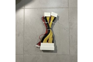 Custom Engineered High Voltage Wire Harness with Silicone Rubber and PVC Insulation for Automotive Applications