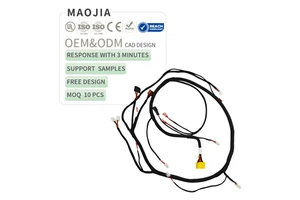 High-Temperature Resistant Custom Automotive Wiring Harness for EV Electric Vehicle Cable Assembly with UL Certification