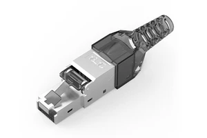 ZHEFAN Multiple Colour Tool-Free RJ45 Plug Toolless Plug Shielded Cat6a Rj45 Stp Keystone Jack Modular Plug