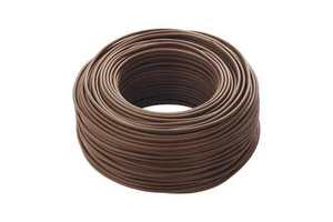 Multipolar Brown Rubberized Electric Power Cable FS18or18 7 Wires 10 Meters Length With 7G1 5mmq Conset