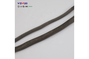 Tin Plated Copper Shielding Sleeve Anti Electromagnetic Interference High-density Braided Automotive Wire Harness Sheath Durable