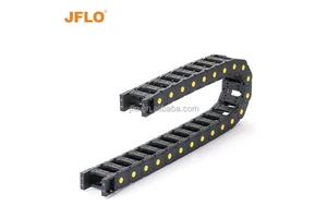 JFLO Reinforced Nylon Flexible Bridge Type Cable Drag Chain