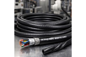 INNOOTEC Industrial Grade High Torsion Robotic Cable With Continuous Flex Performance and Shielded Abrasion-Resistant PUR Jacke