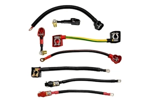 High Quality 105℃ PVC Jacket 3AWG 25mm2 Battery Leads Wires With Terminal Ring for Energy Storage Battery