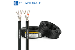 UL Certified 10 Million Bending Cycles Shielded High Flex Drag Chain Cable PUR Oil Resistant Electrical Cables for CNC Machine