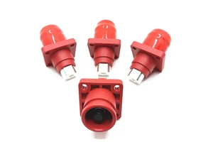 Renewable Solar Power 8mm 150A Red HV Connector Battery Energy Storage Connector Inner Screw Socket for 35mm Cable