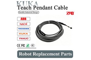 Kuka Industrial Robot C4 C5 Teach Pendant Cable 00-174-901 00-181-563 00-320-104 Shielded Wiring Harness Spare Part