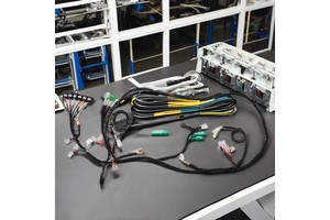 High Performance Customized Cable Assembly Connecting Wire Hv Automotive Wiring Harness With Connector For Electric Automobile