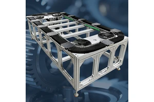 Industrial Circular Guide Rail Conveyor Multi-station Heavy Load High Wear Resistance for Automated Production Line