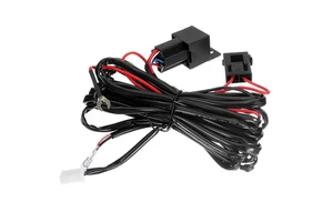 New 12V Copper Wiring Harness Fuse Relay Universal Waterproof LED Fog Light Switch Kit for off Road ATV SUV
