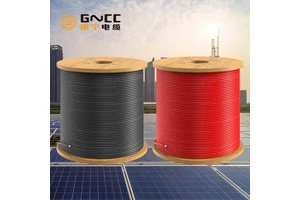 DC Cable H1Z2Z2-K 1X6mm Electrical Wires XLPO Tinned Copper Cable 1500V for Solar System