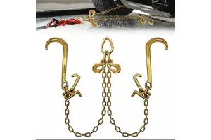 NACM96 G70 Automotive Steel Drag Chain with J Hooks