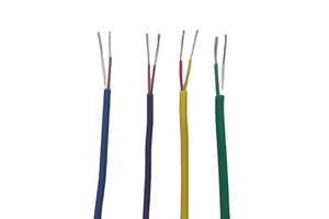 Flexible Stranded High Temperature Thermocouple Extension Wire PVC/Silicone FG 12V 24V Heat Resistant Sensor Cable