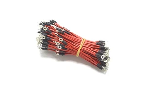 Custom Ring Terminal Wire Harness Tinned Copper Cable for EV Battery Pack Automotive Electronics High Temp PVC PTFE Insulation